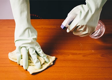 オリジナルの除菌クリーナー